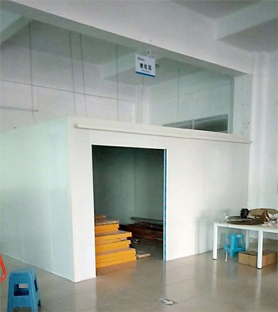 老化房已成功安裝 老化房已成功安裝