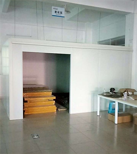 老化房完工整體現(xiàn)場實拍圖 老化房完工整體現(xiàn)場實拍圖